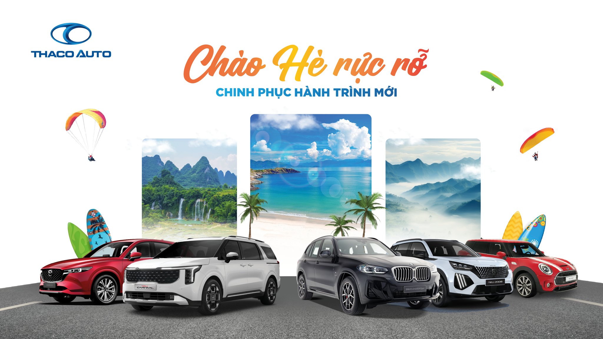 TRẢI NGHIỆM HÈ RỰC RỠ CÙNG THACO AUTO KIA MAZDA HÀ NỘI VỚI NHIỀU HOẠT ĐỘNG HẤP DẪN