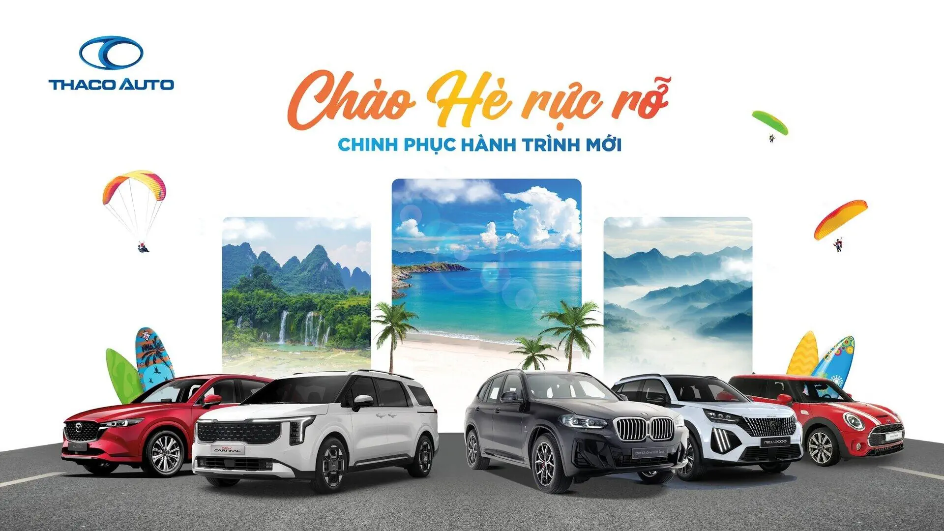 TRẢI NGHIỆM HÈ RỰC RỠ CÙNG THACO AUTO KIA MAZDA HÀ NỘI VỚI NHIỀU HOẠT ĐỘNG HẤP DẪN